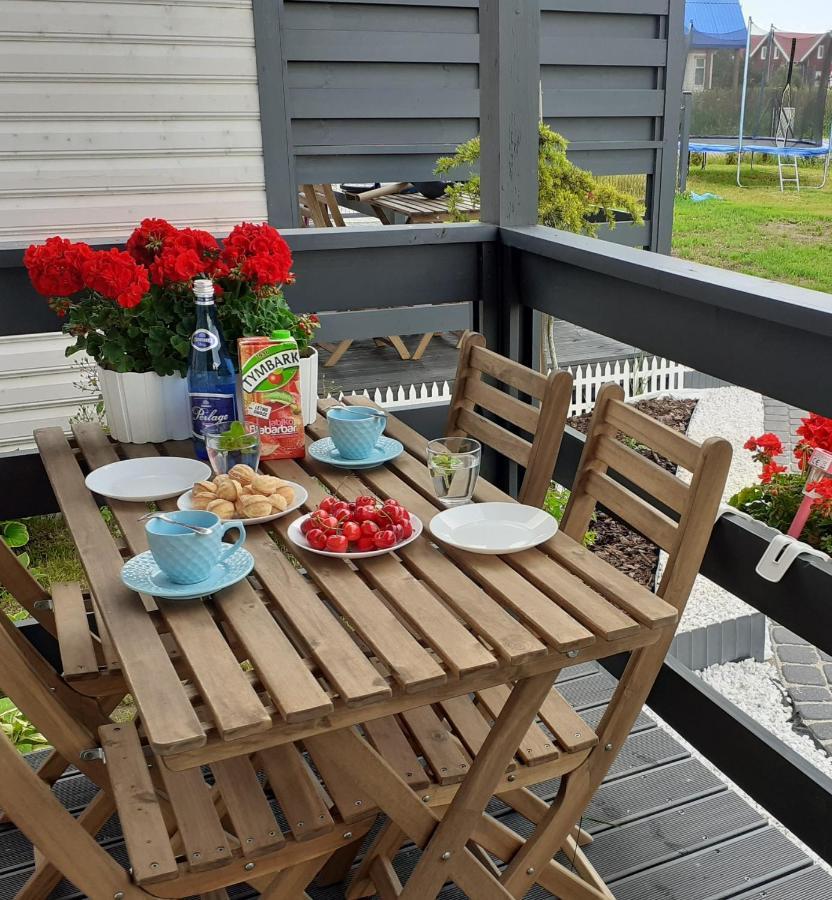 Blekitna Laguna 600M Od Morza Rusinowo  Exteriör bild