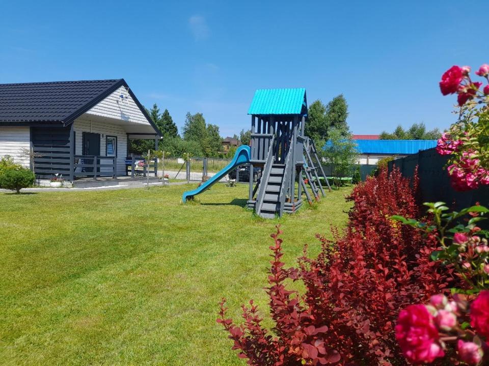 Blekitna Laguna 600M Od Morza Rusinowo  Exteriör bild